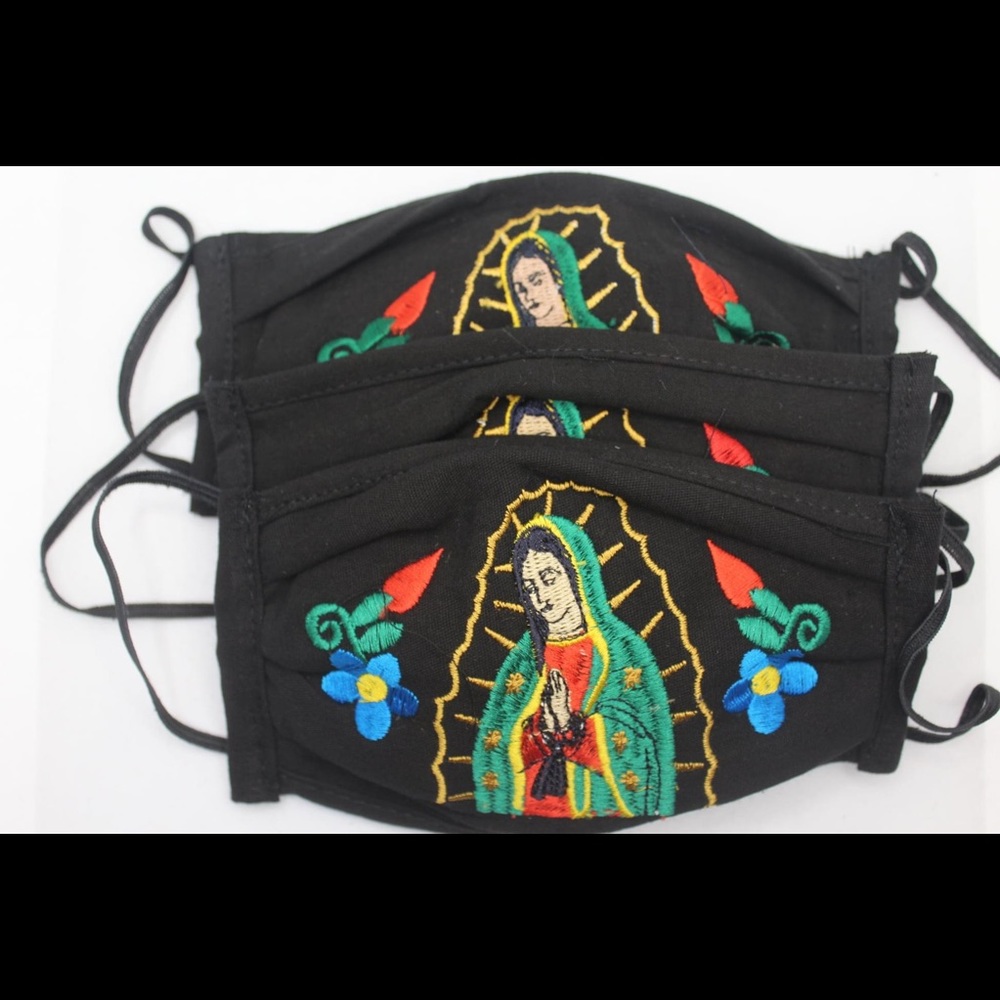 Virgen de guadalupe Facemadk. Cubre boca Virgen